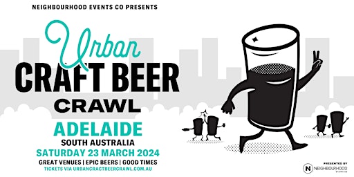 Imagem principal do evento Urban Craft Beer Crawl // Adelaide (SA)