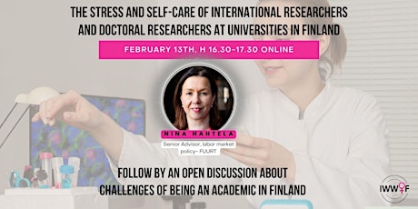 Primaire afbeelding van Stress and self-care of international researchers & doctoral researchers