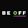Logotipo de BE OFF - cycling meeting hub
