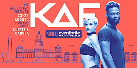 Imagem principal do evento KAF Kiz Argentina Festival + Certificación Urban Kiz con Curtis y Carola