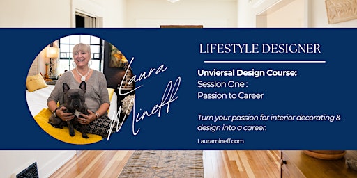 Image principale de UNIVERSAL DESIGN COURSE: From Design Passion to Career  (Session 1 - Thurs)