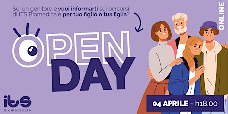 ITS Biomedicale - Open day per i genitori (online)