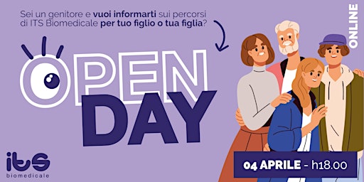 ITS Biomedicale - Open day per i genitori (online) primary image