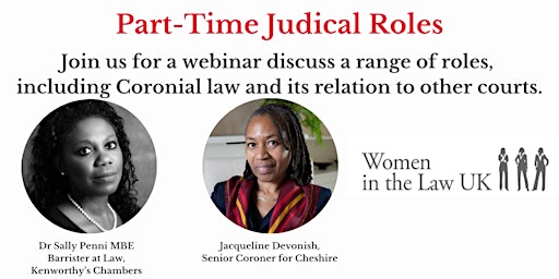 Part-Time Judicial Roles (inc Coronial Law) primary image