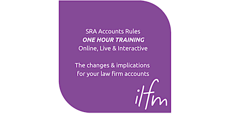 SRA Accounts Rules: A Refresher (1 Hour) primary image