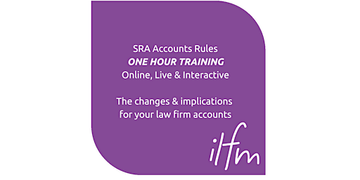 Immagine principale di SRA Accounts Rules: A Refresher (1 Hour) 