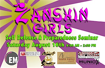 Zanshin Girls Self Defense and Preparedness Seminar primary image