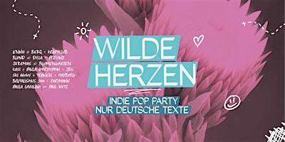 Imagen principal de Wilde Herzen + Peinlo Pop Party //  Insel der Jugend Magdeburg