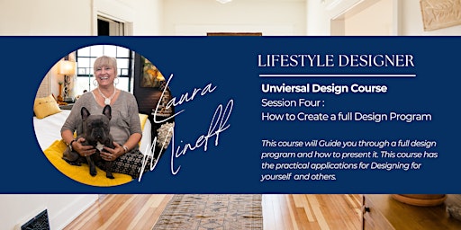 UNIVERSAL DESIGN COURSE: How to Create a full Design Progra (Sess 4- Thurs) primary image