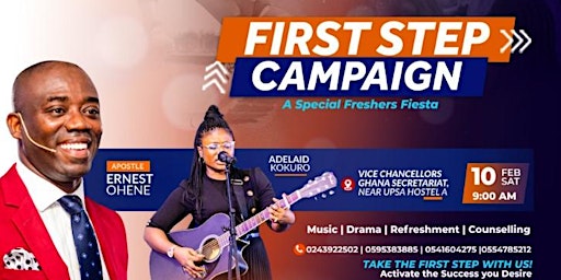 FIRST STEP CAMPAIGN primary image