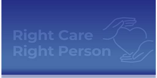 Imagem principal do evento Right Care, Right Person Development & Facilitation