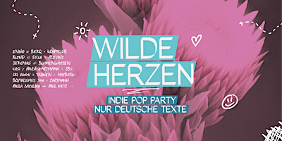Hauptbild für Wilde Herzen • Die Indie Pop Party mit deutschen Texten • Freiburg