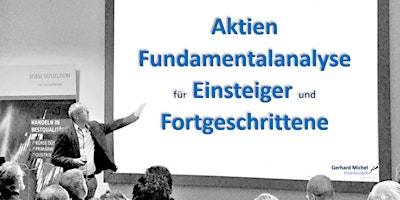 Imagem principal do evento Aktien Fundamentalanalyse für Einsteiger und Fortgeschrittene