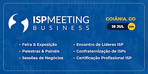 Imagem principal do evento ISP Meeting | Goiânia, GO