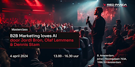 Primaire afbeelding van Masterclass: B2B Marketing loves AI