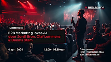 Primaire afbeelding van Lunch & Masterclass: B2B Marketing loves AI