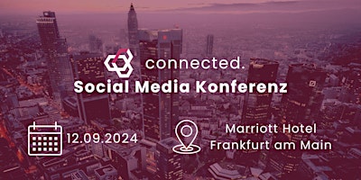 connected. - Social Media Konferenz in Frankfurt am Main primary image