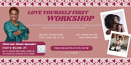 Love Yourself First Workshop primary image