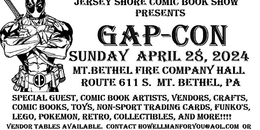 Hauptbild für Gap-Con! Collectibles Festival