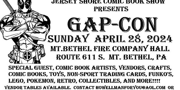 Gap-Con! Collectibles Festival
