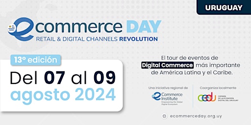 Imagem principal do evento eCommerce Day Uruguay 2024