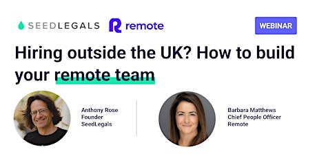 Hiring outside the UK?  How to build your remote team primary image