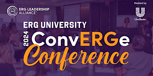 2024 ConvERGe Conference - for ERG leaders & oversight  managers primary image