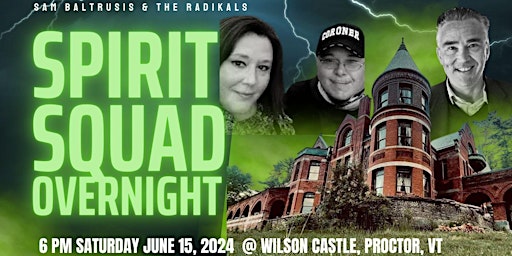 Spirit Squad Overnight at Wilson Castle primary image