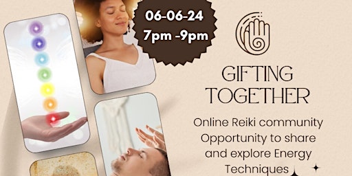 Immagine principale di Gifting Together - Online Reiki Community 
