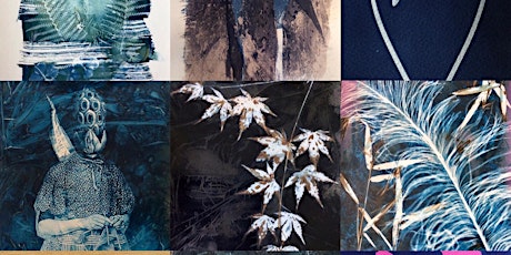 Cyanotype printing with Mary Thomas