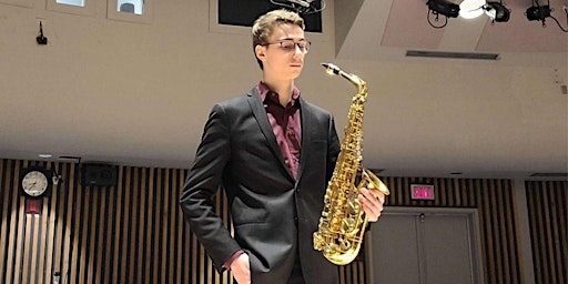 Imagem principal do evento Récital / Recital: Matthew Gannon, saxophone