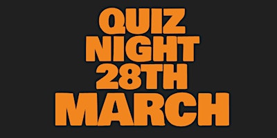 QUIZ NIGHT: GENERAL KNOWLEDGE primary image