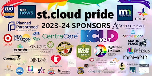 Imagen principal de 2024 St. Cloud Pride Week Sponsorship & Vendor Registration
