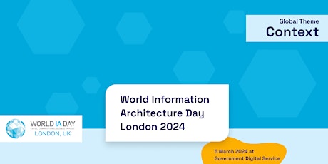 World Information Architecture Day London 2024 primary image