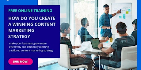 Primaire afbeelding van Online training: How do you create a winning content marketing strategy?