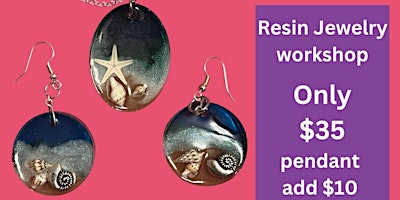 Molded Earrings and Pendants Resin Workshop primary image