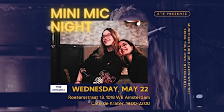 22nd May  Mini mic krater