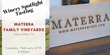 Winery Spotlight Tasting: Materra Family Vineyards primary image