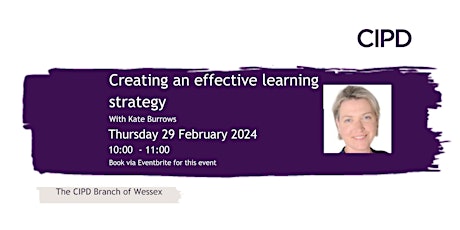 Image principale de Creating an effective learning strategy