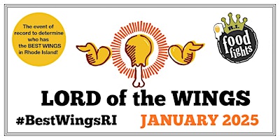 Primaire afbeelding van 12th Annual LORD of the WINGS 2025 #BestWingsRI