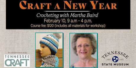 Imagem principal do evento Craft a New Year: Crocheting with Martha Baird