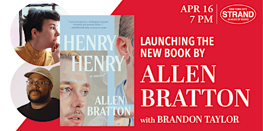 Imagem principal do evento Allen Bratton + Brandon Taylor: Henry Henry