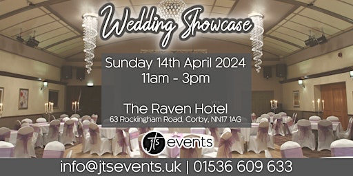 Imagem principal do evento Wedding Showcase - JTS Events - The Raven Hotel