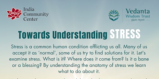 Imagem principal do evento Towards Understanding Stress