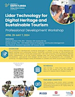 Imagem principal do evento Lidar Technology for Digital Heritage and Sustainable Tourism