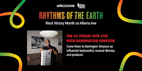 The Carrot Coffeehouse presents Friday Nite live with Barrington Simpson primary image