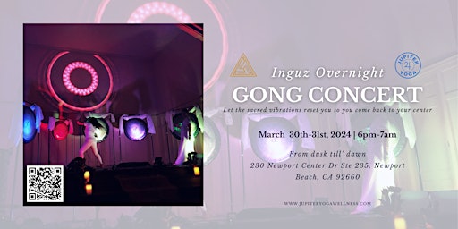 Imagem principal do evento Inguz Overnight Gong Concert