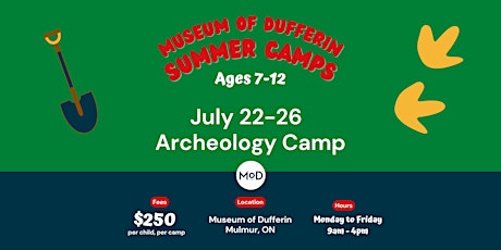 MoD Summer Camp: Archeology