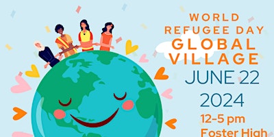 Imagem principal do evento World Refugee Day 2024 -Global Village Festival