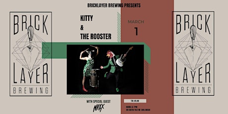 BRICKLAYER BREWING PRESENTS KITTY & THE ROOSTER primary image